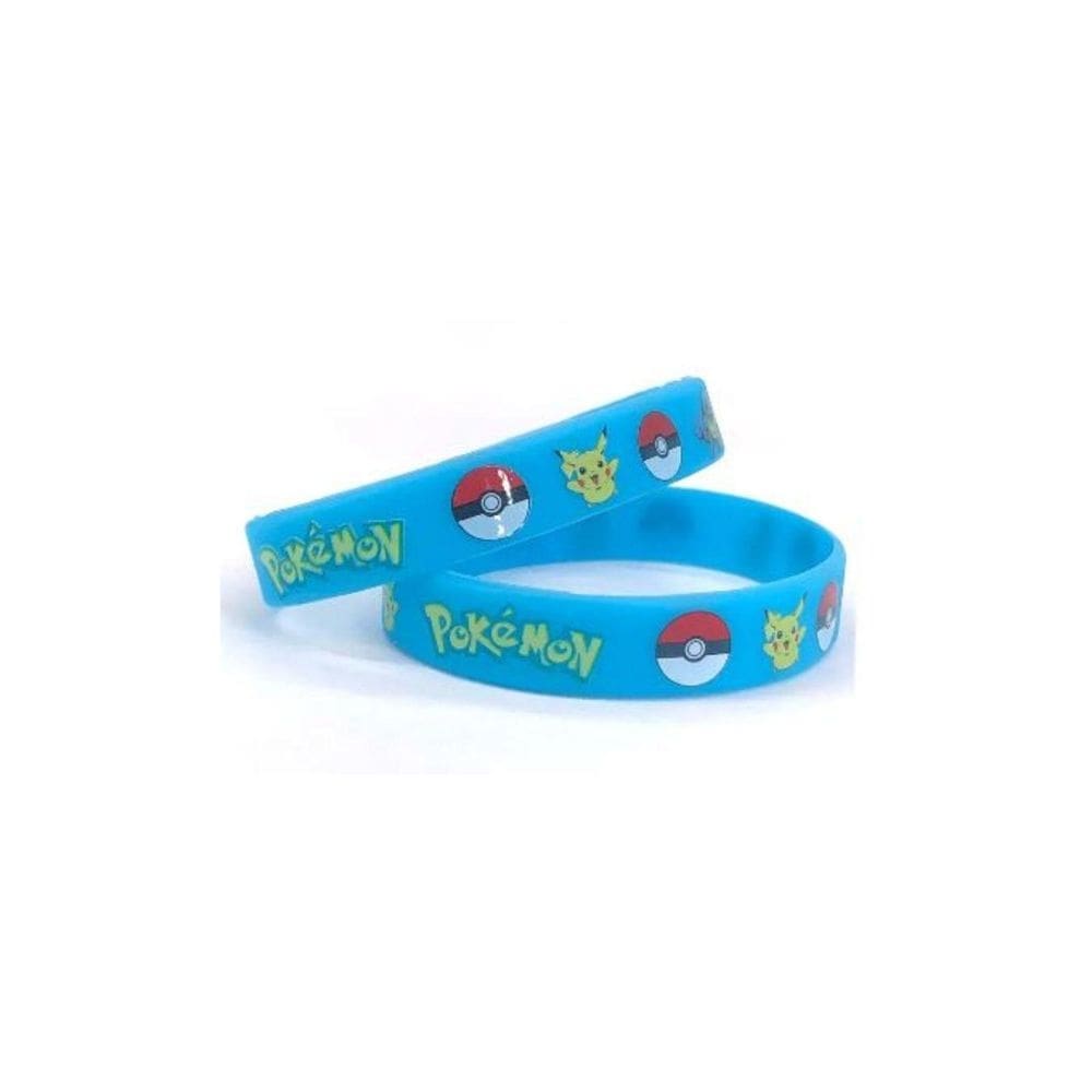 Pulseira pokémon luminosa pikachu e amigos 6,5cm infantil
