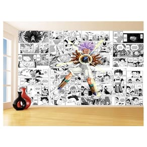 Papel De Parede 3D Dragon Ball Trunks Vegeta 3,5M Dbz732