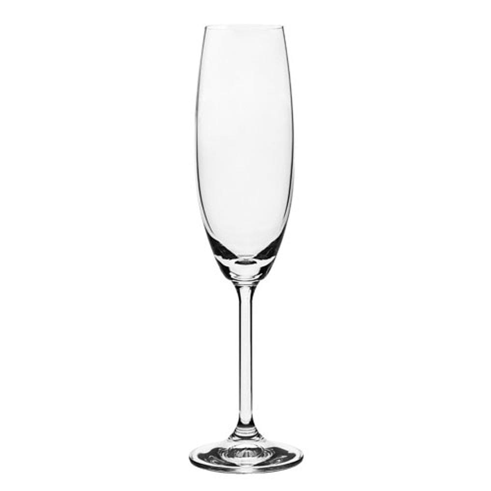 Jogo 6 taças de champanhe gastro 220ml cristal eco. bohemia