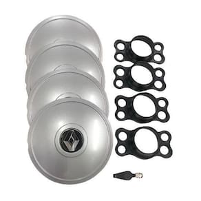 Calotas miollo renault clio aro 14 1999/16 tradicional prata