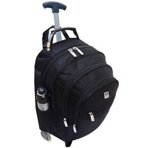 Mochila bolsa mala com rodinhas bagagem de mão escolar