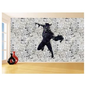 Papel De Parede 3D Heróis Página Quadrinhos Hq 3,5M Nhma159