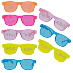 20 oculos cristal frases balada bloco carnaval fest