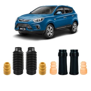 Par kit batente coifa dianteiro traseiro jac t6 2014 a 2016