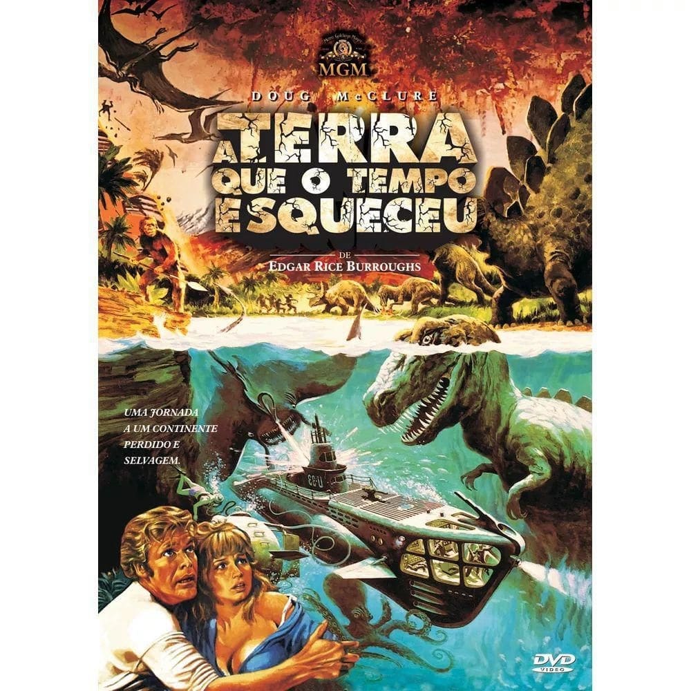 A terra que o tempo esqueceu  dvd 