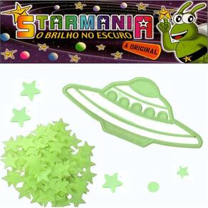Kit estrelas ovini brilha escuro fluorescente 103un starmani