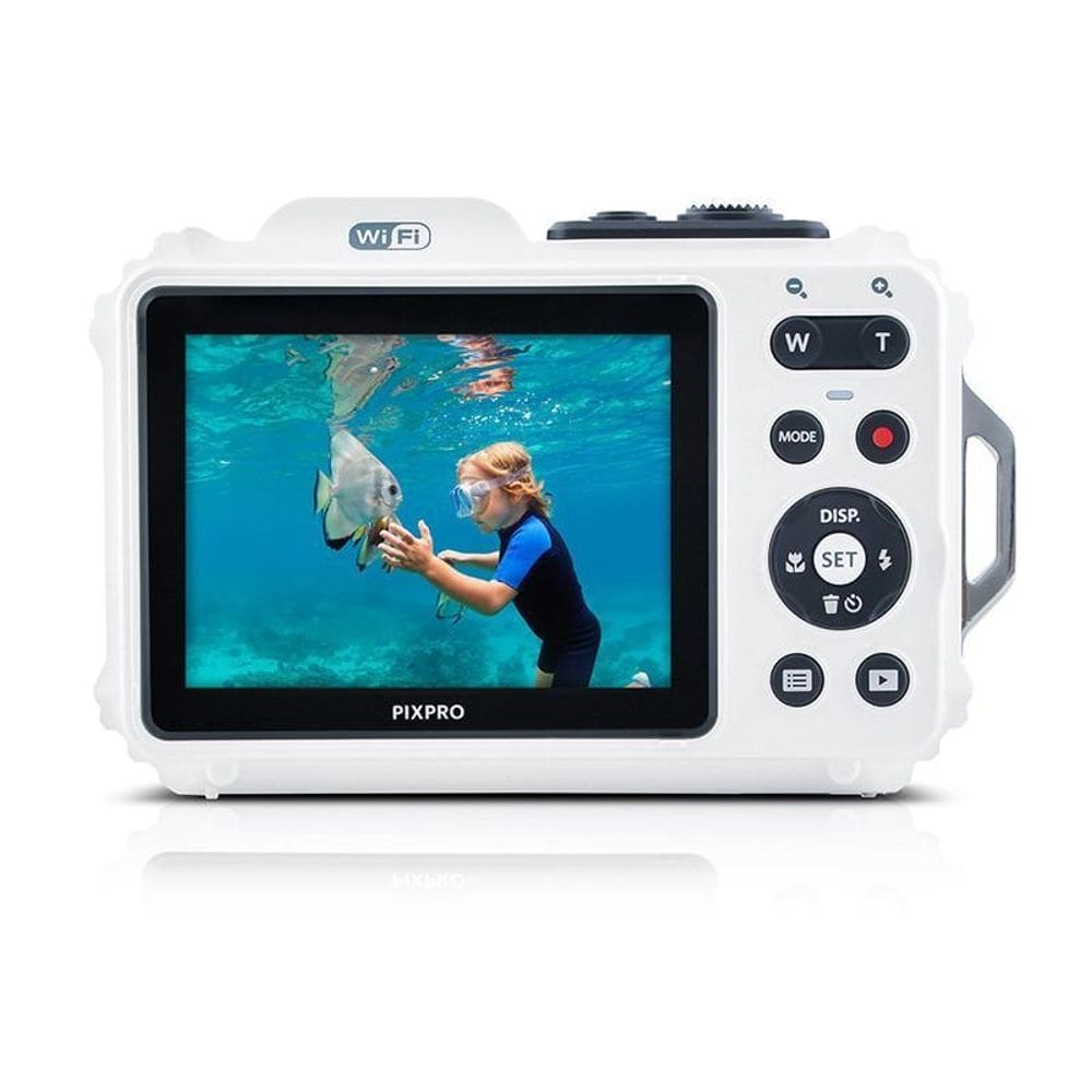 Câmera Kodak Pixpro Wpz2 Waterproof Branca | Casas Bahia