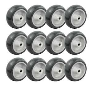 Kit Rodas 3 Pol. R 312 BP 60kg para Carrinhos 12 Unidades