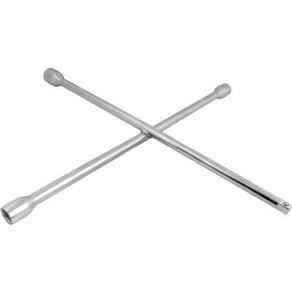 Chave de Roda Tipo Cruz com Adaptador para Soquete
