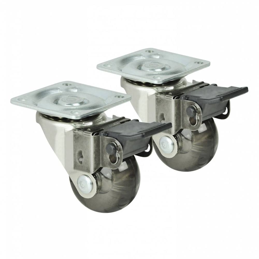 Kit rodízio ca35 pu fumê com trava