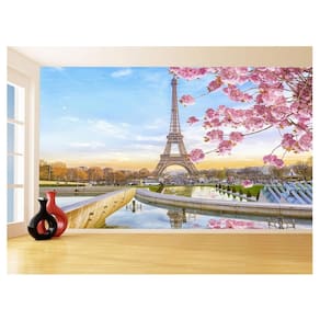 Papel De Parede Cidade Paris Torre Eiffel Sol 3,5M Ncd323