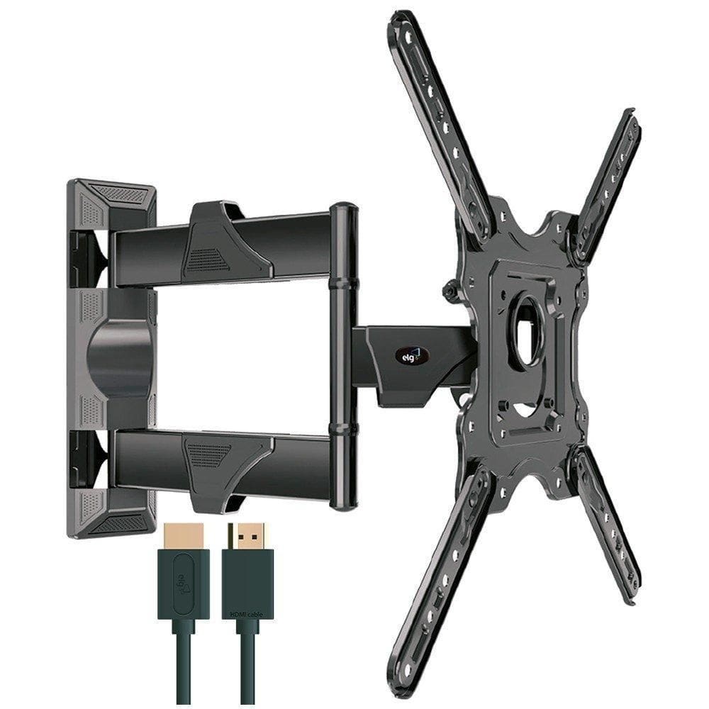 Suporte articulado tv 26 a 55 +cabo hdmi 2,5m movev4hdmi elg