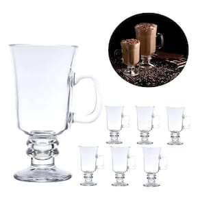 Jogo 6 Xícaras Canecas Royal Para Café Cappuccino 230Ml