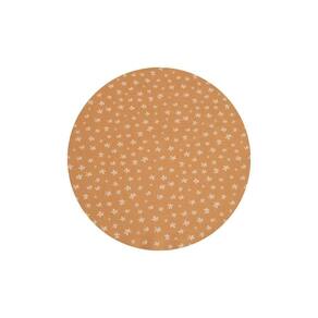 Capa Sousplat + Suporte Mdf Páscoa 100% Poliéster Mostarda
