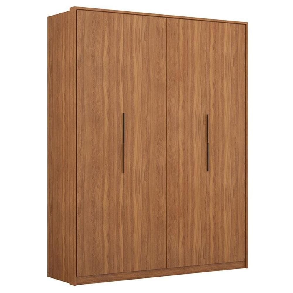 Guarda Roupa Casal Attore 4 Portas Amêndola - Demartêz