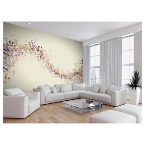 Papel De Parede Musica Notas Musicais Cor Arte 3,5M Mus51