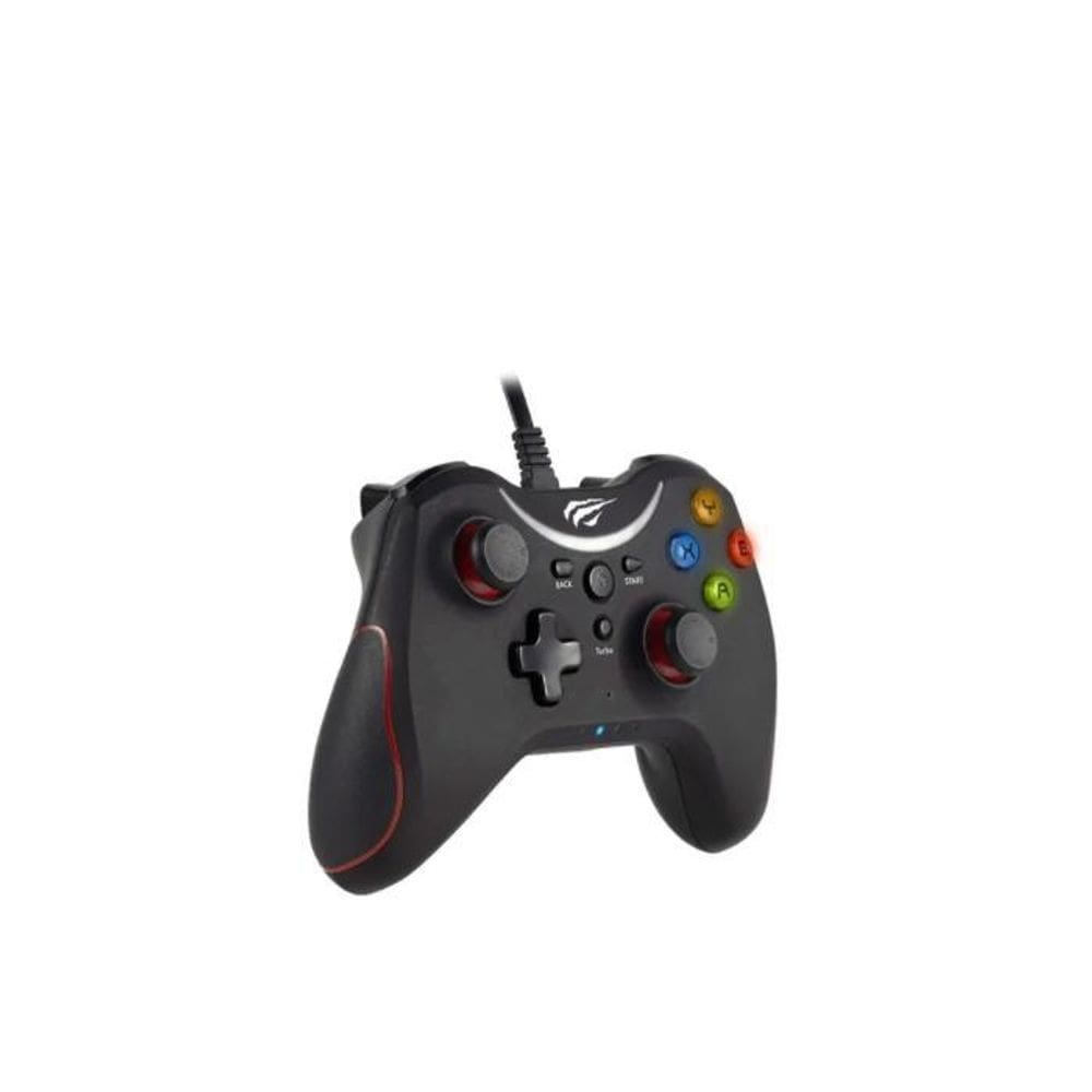 Controle Usb Com Fio Havit G169 Para Xbox 360, Pc, Ps3 Preto