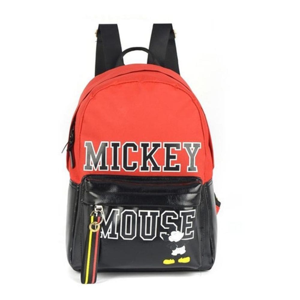 Bolsa mochila mickey mouse  disney - preto