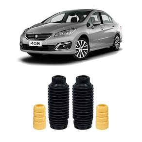 Kit 2 batente + guarda pó dianteiro peugeot 408 2017-2019