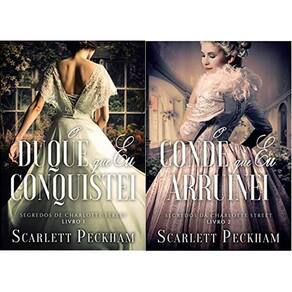 Kit 2 Livros Scarlett Peckham Segredos Da Charlotte Street O