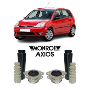 2 kit coxim suspensão traseira ford fiesta 2009 10