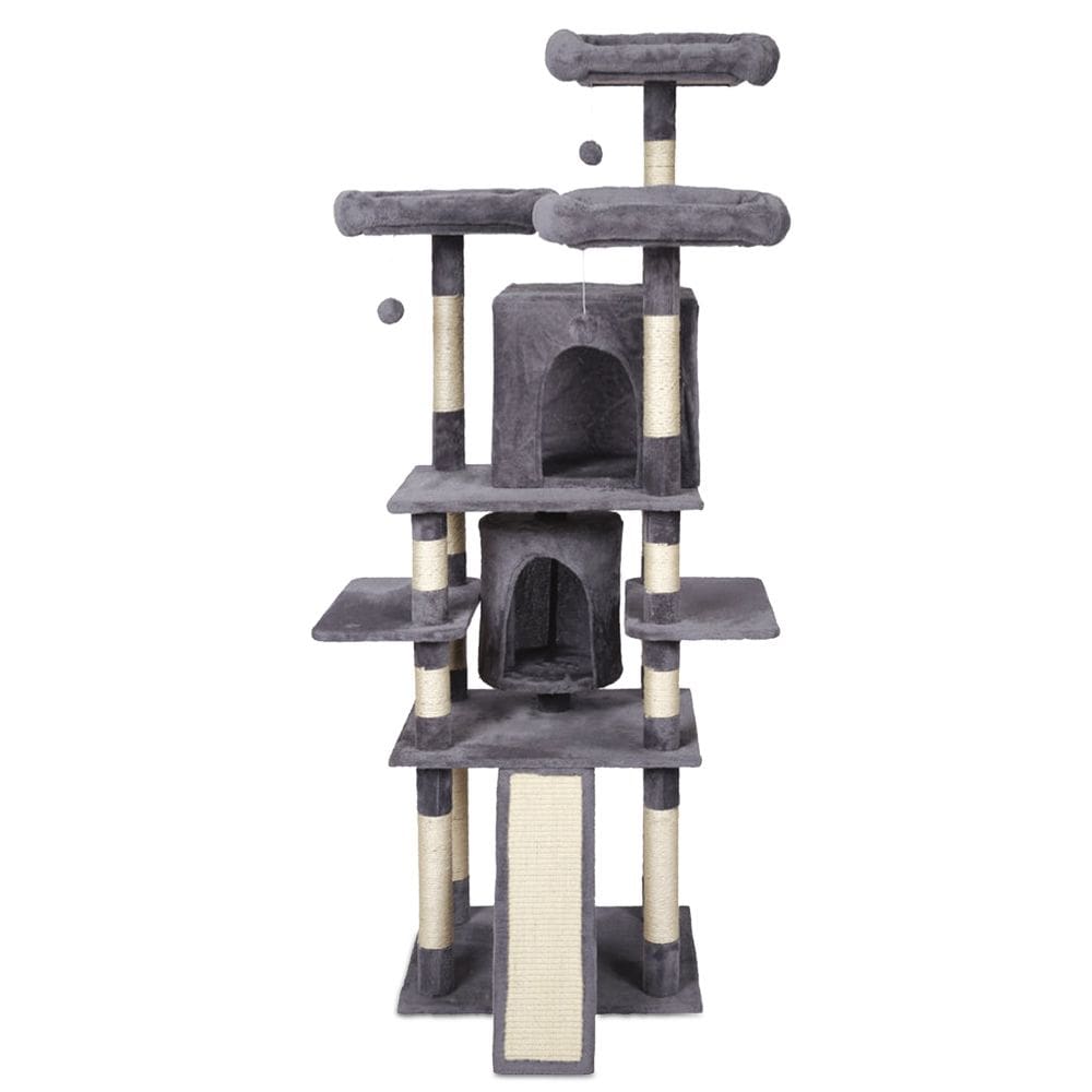 Arranhador Brinquedo Pet P/ Gatos Torre 8 Andares + Casinha