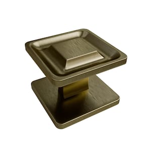Puxador Duplo DF 956 - Antique - 12x12 cm