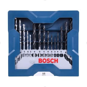 Jogo de Brocas Mini X-Line 15 peças 3-8mm Bosch
