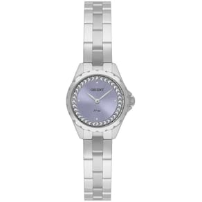Relógio Orient Feminino Prateado 22MM 50m À Prova D`Água