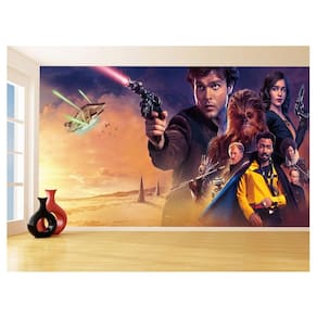 Papel De Parede 3D Star Wars Filme Naves Laser 3,5M Stw07