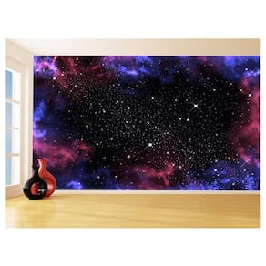 Papel De Parede 3D Espaço Estrelas Galáxia 3,5M Nsp128