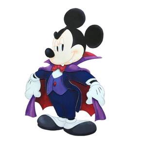 Painel sublimado festa fácil tema mickey halloween modelo