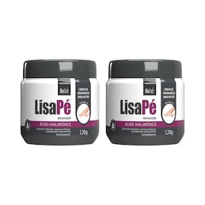 Creme os pés bio soft 120g acido hialuronico-kit com 2un