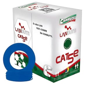 Caixa Cabo Rede Landutti Upt Cat5 100% Cobre,305M,Condutti