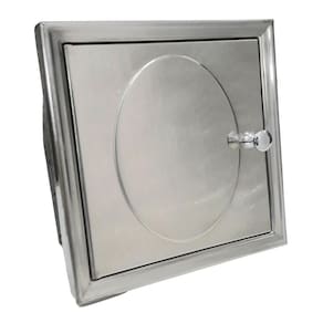 Saboneteira Embutir Parede Aço Inox 15x15cm Moldenox