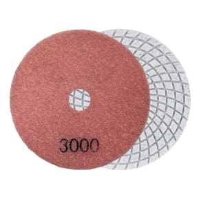 Lixa diamantada branca polir mármore granito porcelanato g30