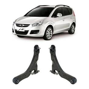 Bandejas leque suspensão dianteira jac motors j6 2011 a 2017