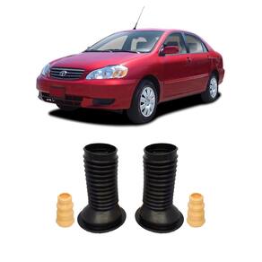 Par coifa batente amortecedor dianteiro corolla 2002 a 2008