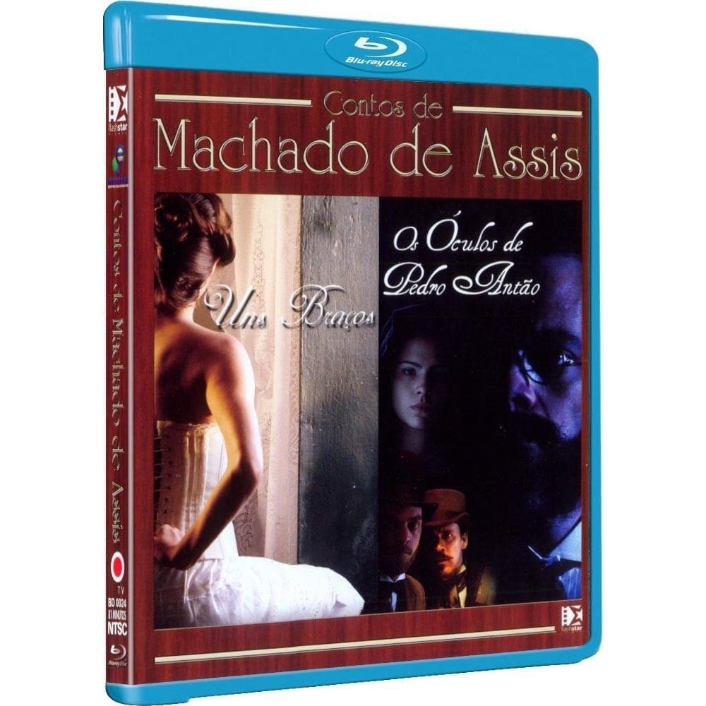 Blu-ray contos de machado de assis - e lacrado