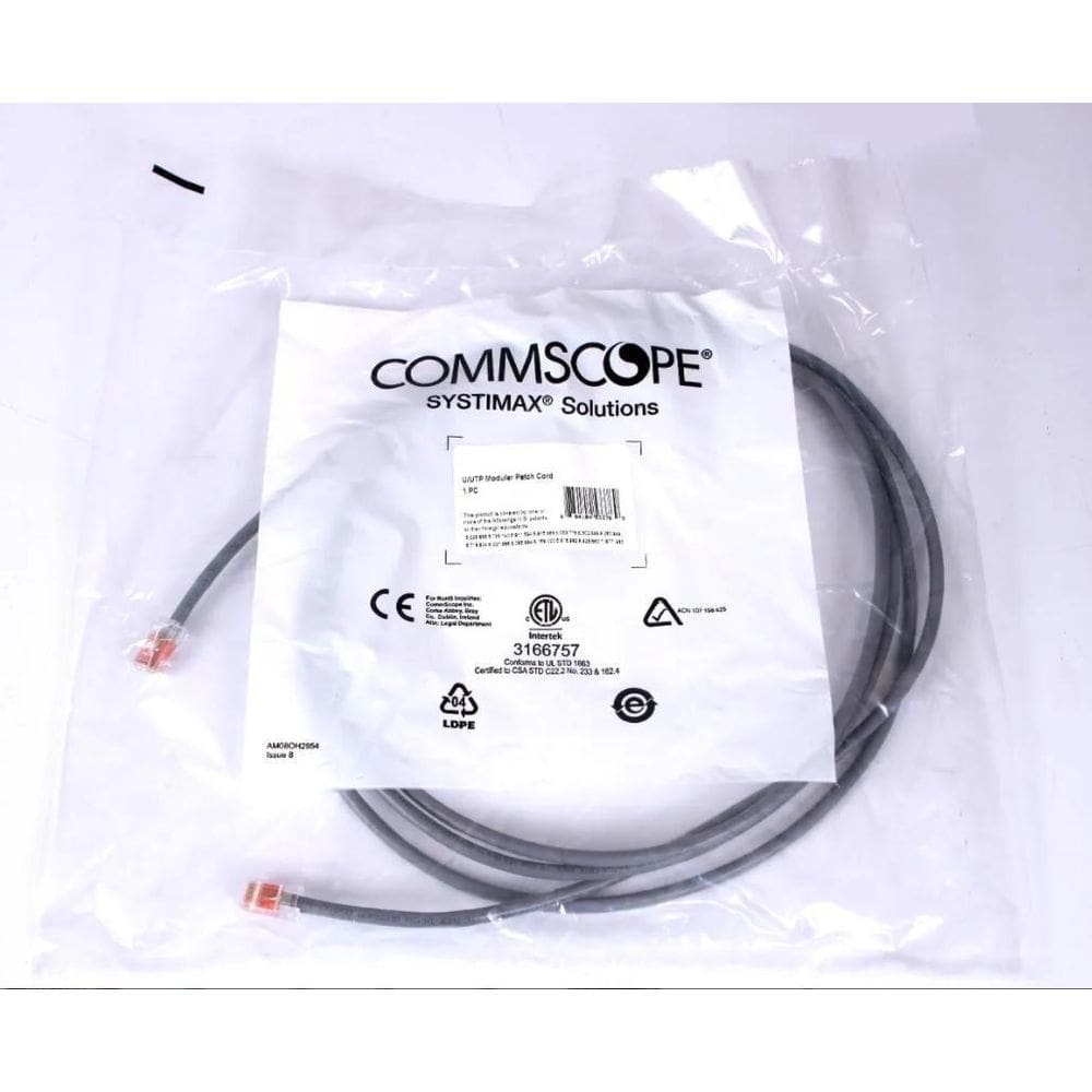 Patch cord cat6 commscope systimax 2,5 metros 8 feet