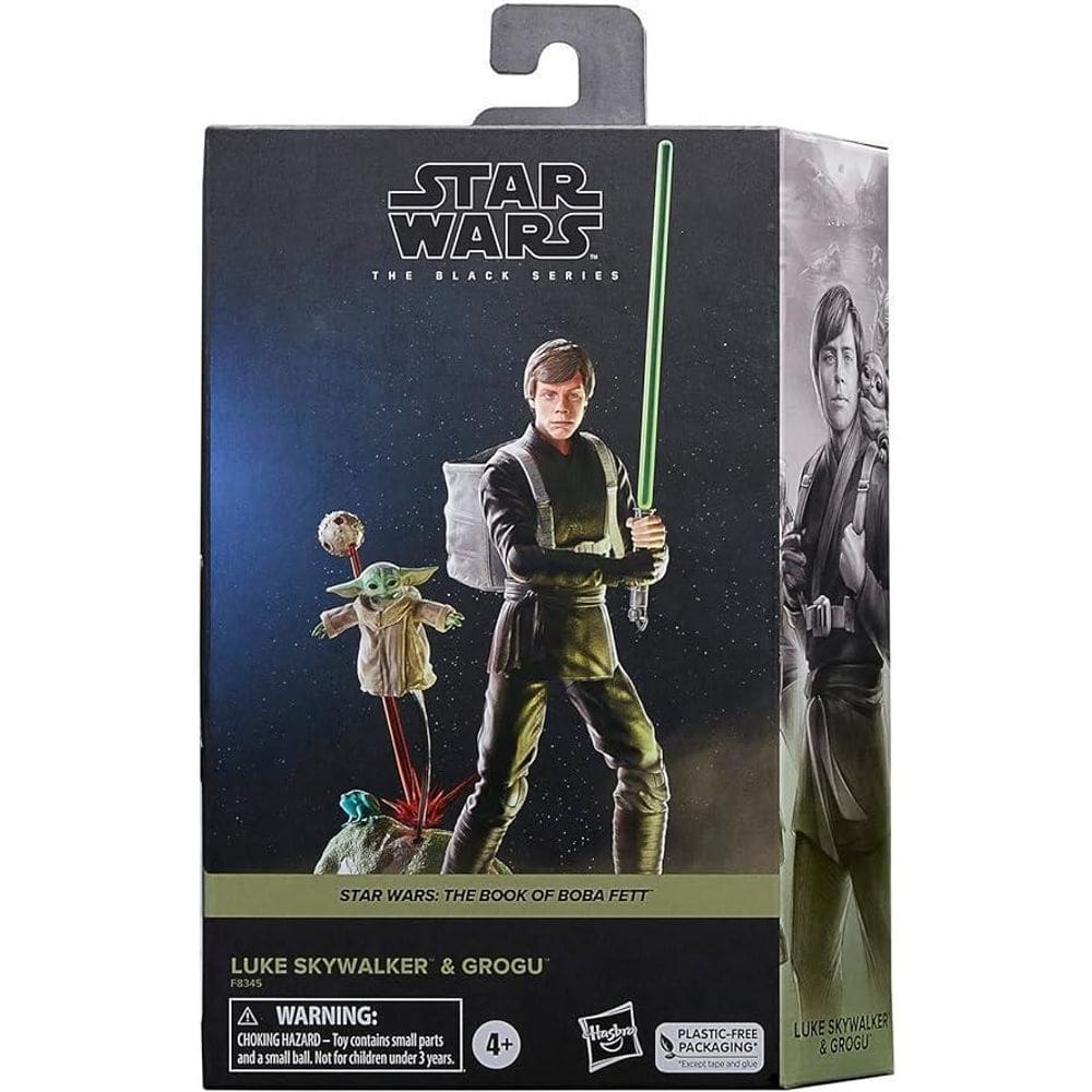 Star Wars The Black Series Luke Skywalker E Grogu - F8345