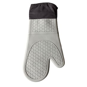 Luva de silicone térmica 37cm com forro tecido