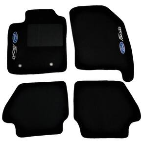 Tapete automotivo ford fiesta hatch carpete luxo