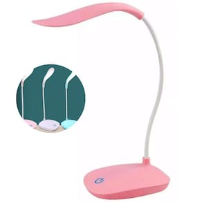 Luminária Abajur Escritório/Quarto Flexível Recarregável Usb