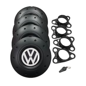 Calotas miollo para vw fox aro 14 2004/2019 amarok preto