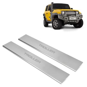 Soleira aço inox gravada laser troller t4 2015 2016