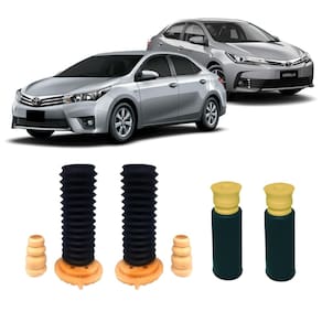 Guarda pó batente dianteiro traseiro corolla 2015 2016 17 18