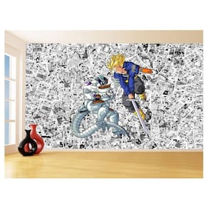 Papel De Parede 3D Dragon Ball Trunks Freeza 3,5M Dbz617