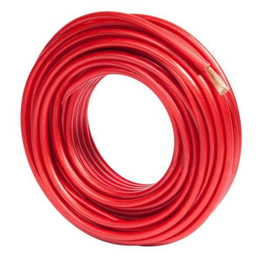 Crank Cabo De Bateria Flex Vermelho 9Mm