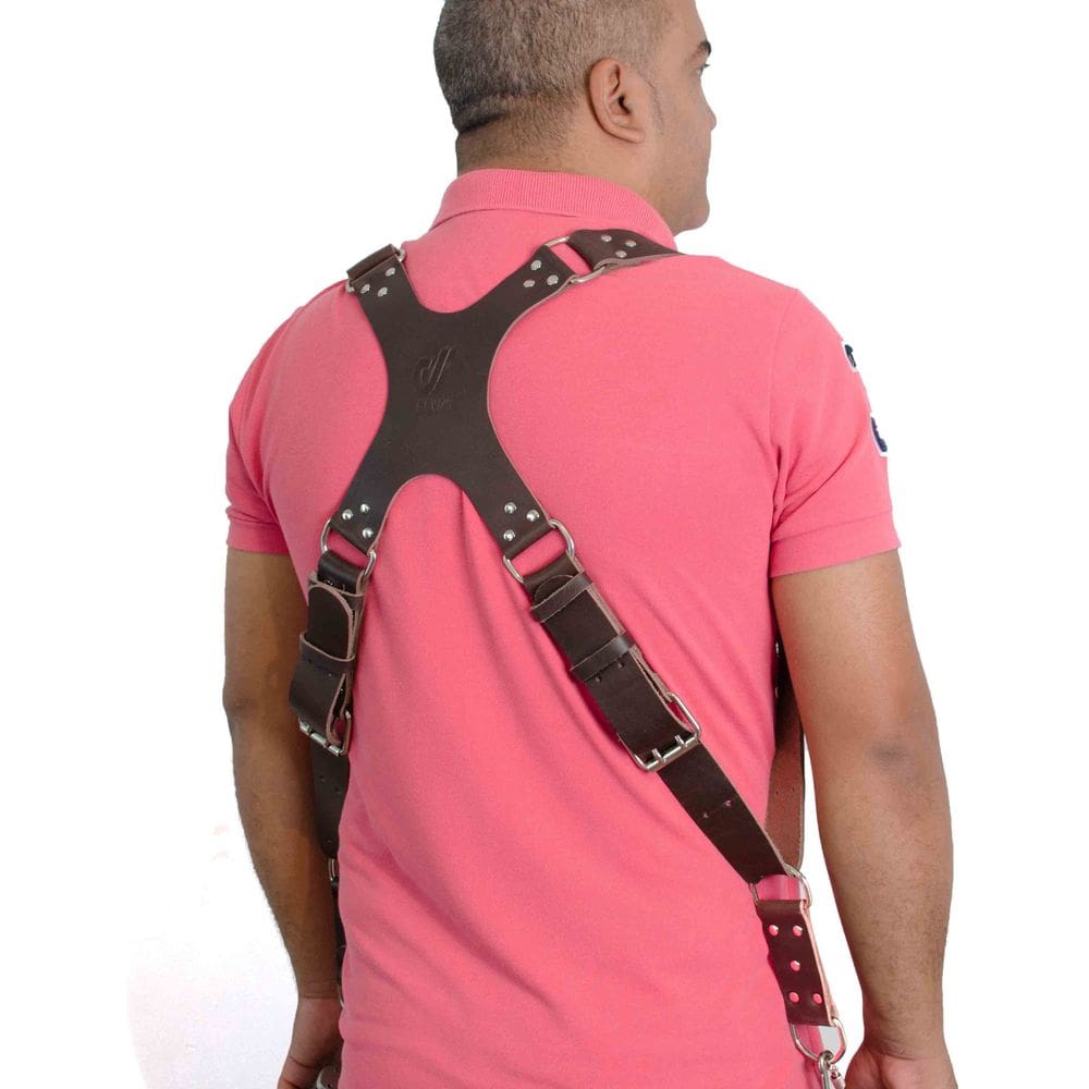 Alça dupla x-double couro  cameras dslr double strap